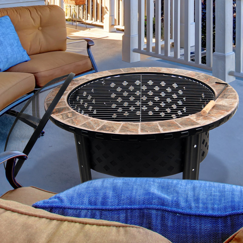 Astella Stainless Steel Wood Burning Fire Pit & Reviews Wayfair